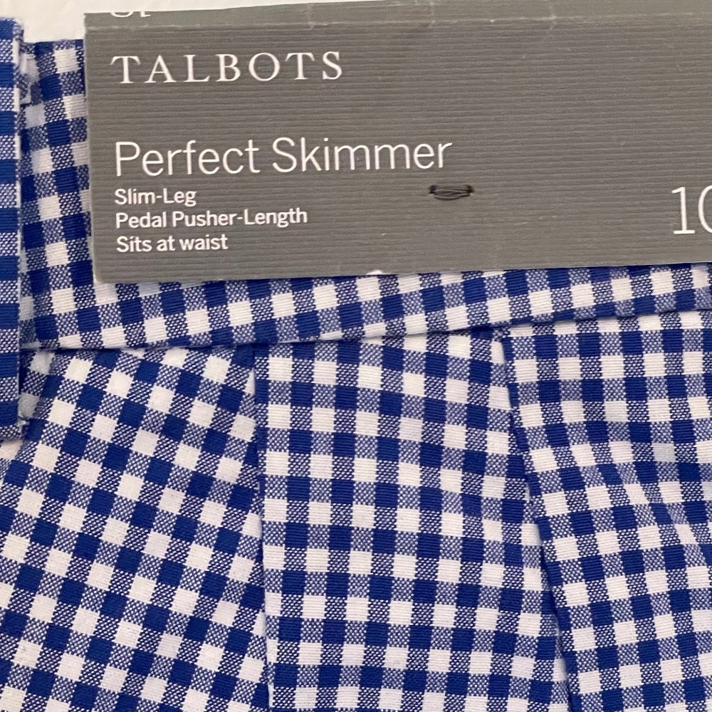 TALBOTS Perfect Skimmer Sz 10 - NWT